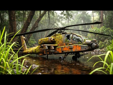Lost 40 Years in the Jungle… The Unbelievable Restoration of a Boeing AH-64 Apache