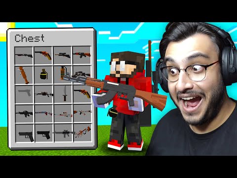 MINECRAFT BUT THERE ARE GUNS