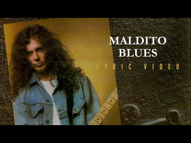 JAF ||  Maldito Blues  (Lyric Video Oficial)