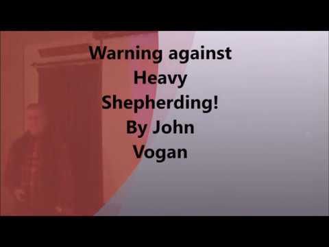 WARNIING AGAINST HEAVY SHEPHERDING!