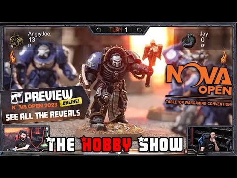 The Hobby Show - Warhammer REVEALS from NOVA Open 2023!