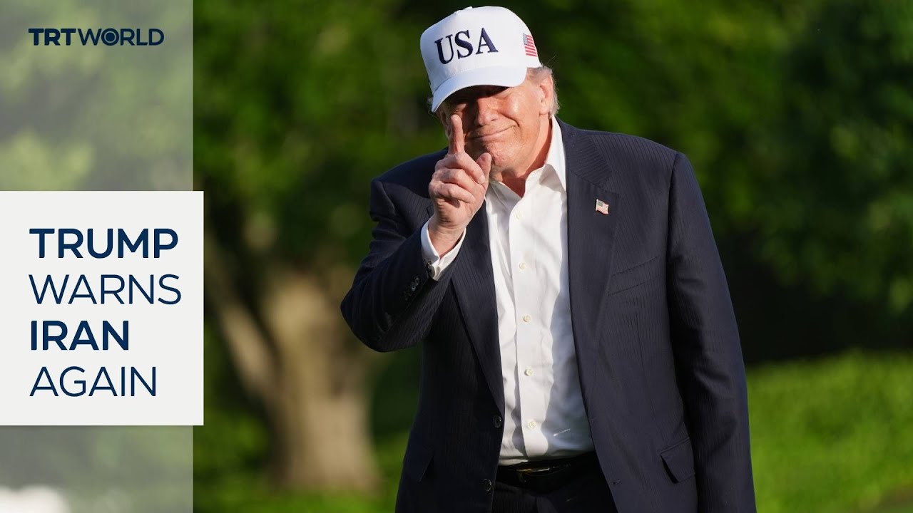 Video | Trump says the clock is ticking for Iran and warns Tehran to move fast