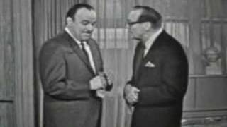 Jack Benny and Frank Nelson the Travel Agent