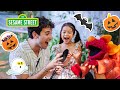 Sesame Street Halloween Costumes And Trick Or Treating With Elmo And Recess Therapy