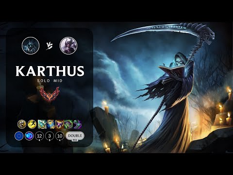 Karthus Mid vs Syndra - EUW Grandmaster Patch 13.8