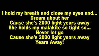 Green Day - 2000 Light Years Away (Lyrics)