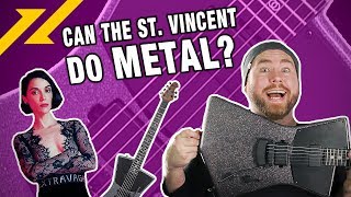 Video thumbnail for 2018 ST. VINCENT HH Ernie Ball Music Man Review - METAL by Trey Xavier