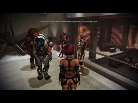 MASS EFFECT 3 PC RENEGADE GAMEPLAY 105 Citadel DLC PARTY