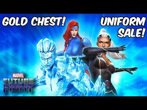 X-Men Events! ALL Uniform Sale! Gold Chest & More - Marvel Future Fight