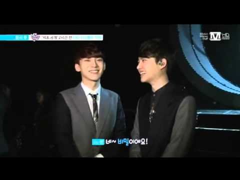 131205 EXO CUT - BACK STAGE @ WIDE NEWS