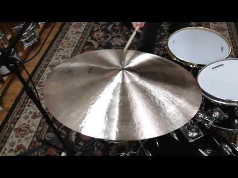 Cymbal Craftsman 23” crash ride 2855g Bild 6