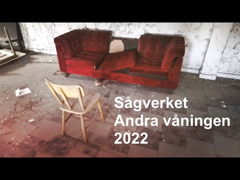 SÅGVERKET utanför JOHANNISHUS - andra våningen - 2022-09-24 - övergiven fabrik i RONNEBY