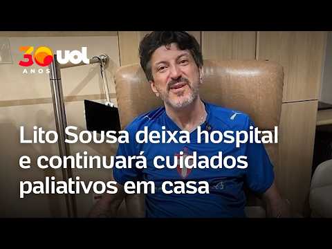 Lito Sousa deixa hospital e continuará cuidados paliativos em casa