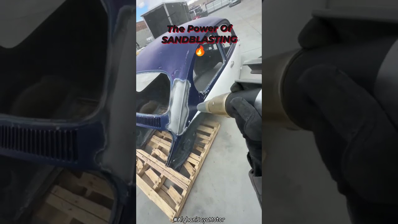 The power of sandblasting is amazing #shorts #shortvideo #youtube #youtubeshorts #fyp #foryou