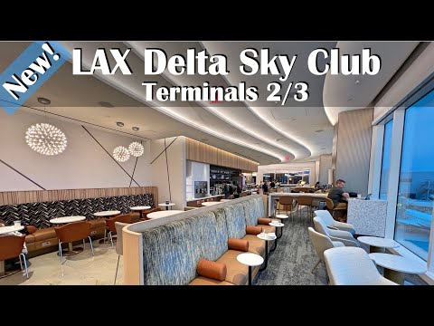 Avaliação do lounge: Delta SkyClub - LAX - Aeroporto Internacional de Los Angeles