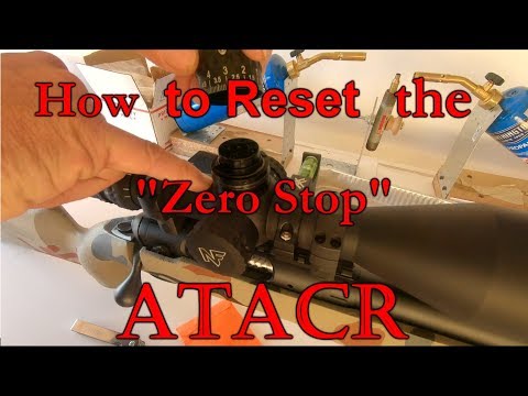 NightForce ATACR Zero Stop Reset