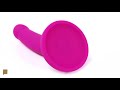 Sportsheets Nexus Galaxie Plum Silicone Model with Suction Cup 20cm