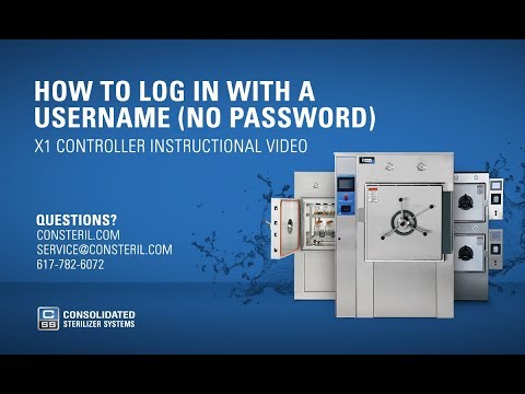 How To Log In With A Username (No Password) - X1 Controller
