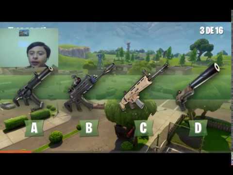 Adivina el arma de Fortnite por su sonido 🎶🎶