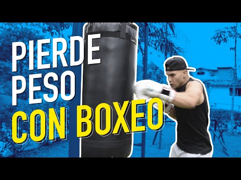 🔵 RUTINA DE ALTA INTENSIDAD CON SACO DE BOXEO | Método interválico | PARA PERDER PESO Y TONIFICAR