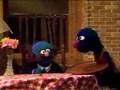 Sesame Street Waiter Grover Windy Day