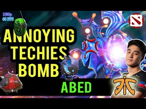 [DotA 2] Abed Puck vs Annoying Techies Bomb | Hard Game