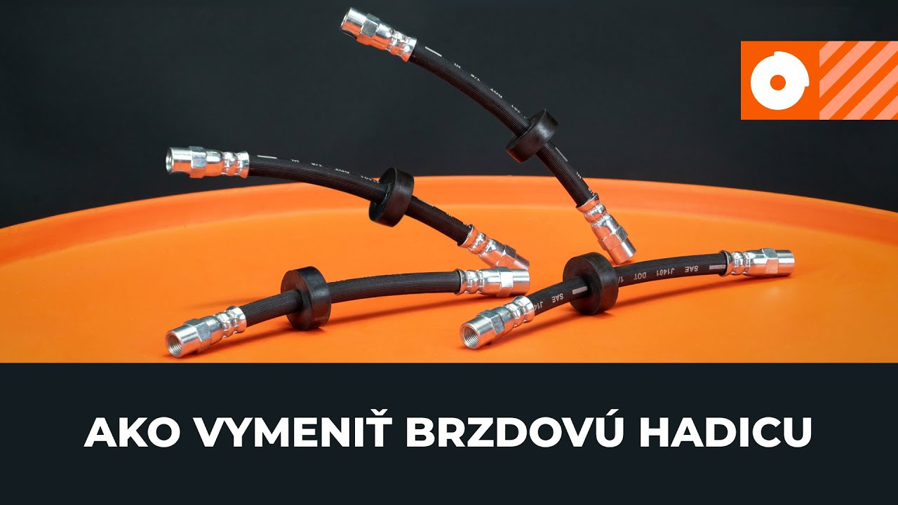 Brzdové hadice postup výmeny na vašom aute