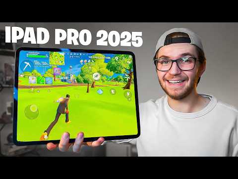 I Played Fortnite Mobile with NEW iPad Pro 2025! (120+ FPS)