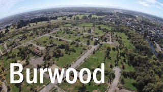 preview picture of video 'Burwood Then and Now - A Drone's Eye View'