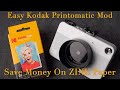 Mod Your Kodak Printomatic To Save On ZINK Paper