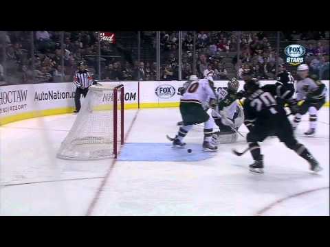 Cody Eakin goal 5-2 Mar 29 2013 Minnesota Wild vs Dallas Stars NHL Hockey