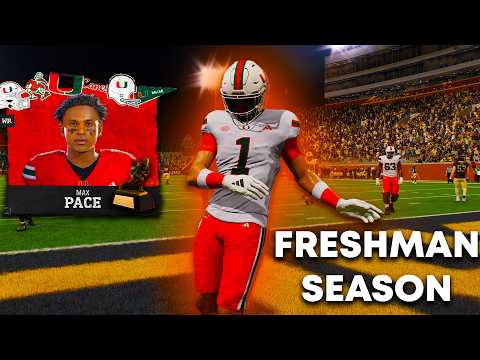 I Became the BEST WR in the Country as a FRESHMAN...