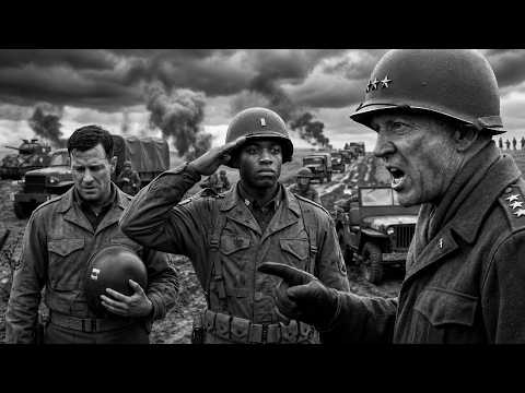 How Patton Reacted When a White Officer Refused to Salute a Black Lieutenant — Brutal Order!
