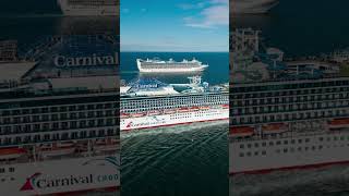 Carnival Adventure and Carnival Encounter #cruiseship #cruise #carnaval #cruiseadventures