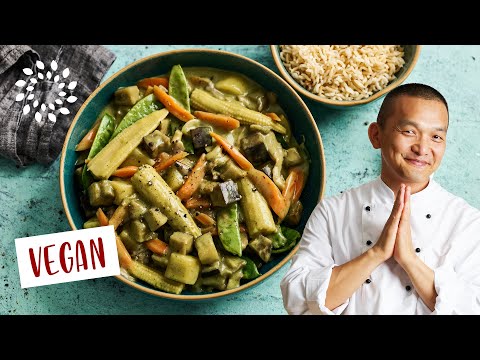 Grünes Thai Curry [Rezept] - Vegan