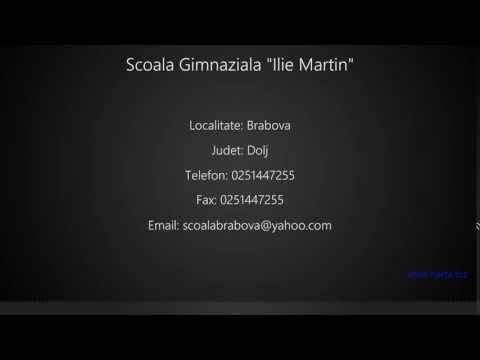 Scoala Gimnaziala "Ilie Martin" Brabova