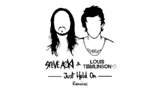 Steve Aoki &amp; Louis Tomlinson - Just Hold On (Steve Aoki Festival Edit) [Cover Art]