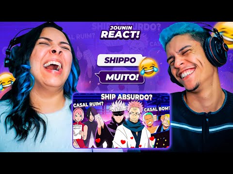 TIPOS DE CASAIS DE ANIME (ANIMAÇÃO PARÓDIA) | [React em Casal] 🔥