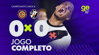 JOGO COMPLETO: MADUREIRA X VASCO  | CAMPEONATO CARIOCA | ge tv