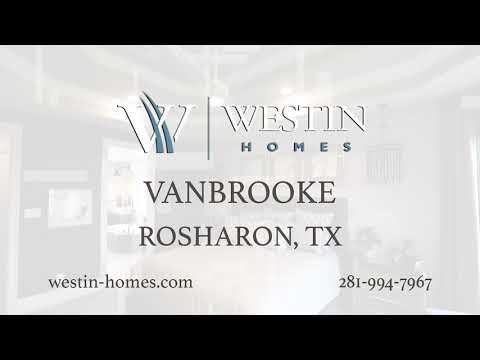 Westin Homes in Vanbrooke, Rosharon, Tx