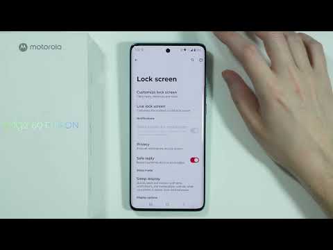 Motorola Edge 60 Fusion: How to Turn ON/OFF Changing Wallpapers in Lock Screen (Live Lock Screen)