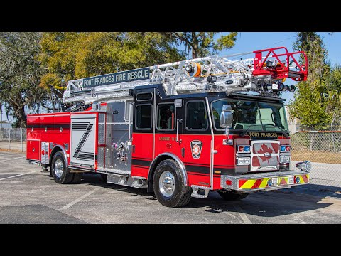 Walk Around of Fort Frances Fire Rescue's HP 78 Quint - SO144756