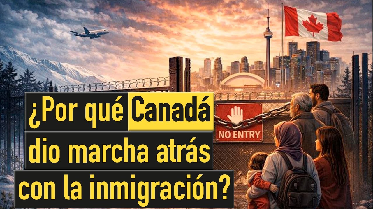 Se acabó el “sueño canadiense”: CANADÁ frena la inmigración por presión ciudadana