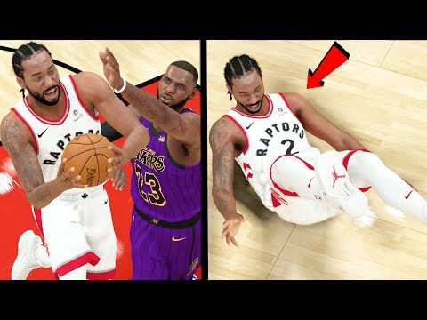 LEBRON TRIES TO INJURE KAWHI IN THE NBA FINALS!! NBA 2k19 MyCAREER Ep. 72