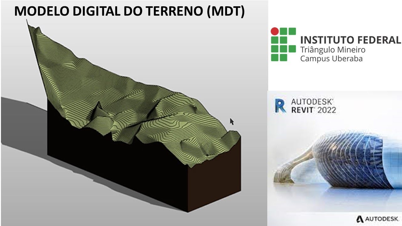 Modelo Digital do Terreno (MDT) - Software REVIT - Gabrielly e Samara