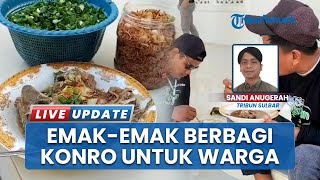 Ratusan Konro Dibagikan ke warga, Usai Daging Kurban Dimasak Emak-emak di Masjid Tobadak