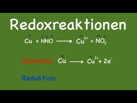 Redoxreaktionen - Redoxgleichungen aufstellen - Oxidationszahlen