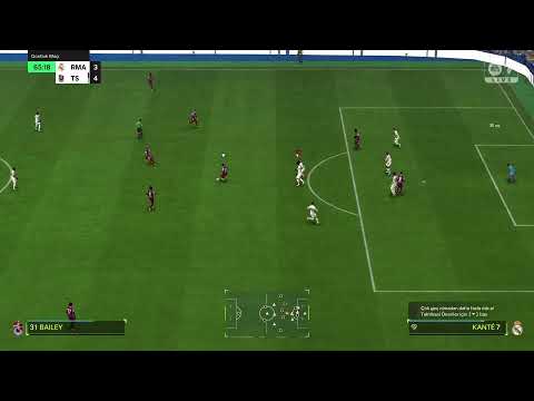 DFL Kupasi Çeyrek Final Real Madrid vs Trabzonspor