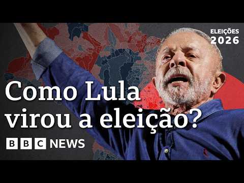 Eleição 2026 em gráficos: de onde veio a virada de Lula