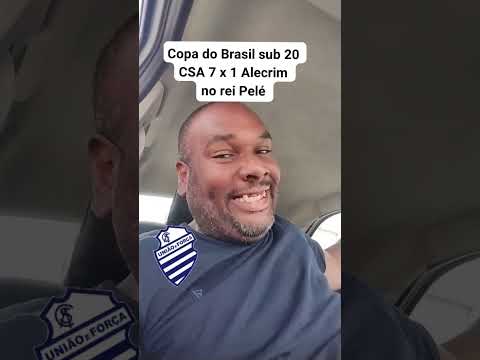 futebol sub 20 CSA x Alecrim placar inacreditável